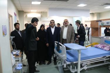 افتتاح بخش شیمی درمانی بیمارستان امام خمینی (ره)